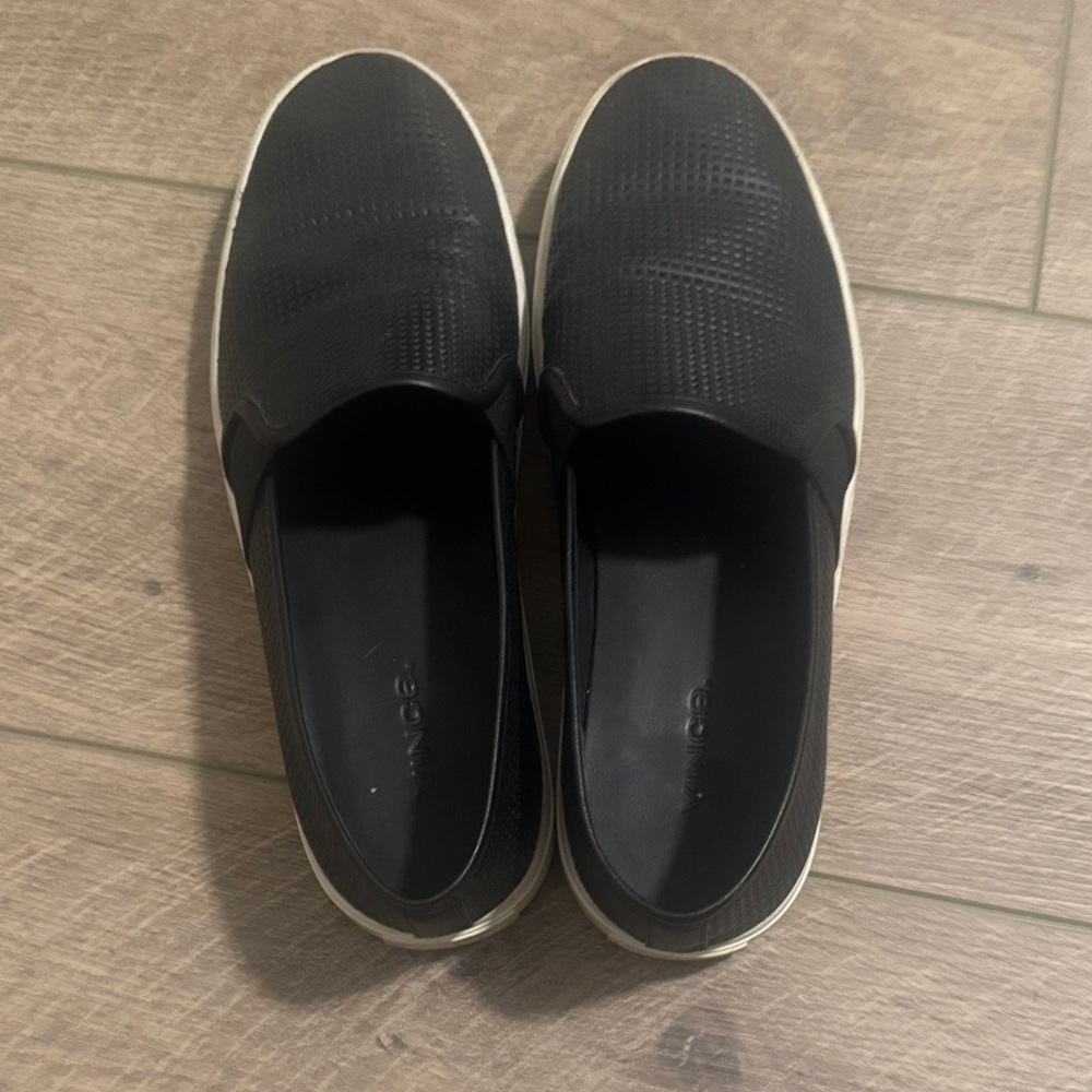 Vince Black and White Platform Shoes 7.5